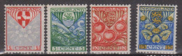 Pays-Bas N° 186 à 189  Avec Charnières - Unused Stamps
