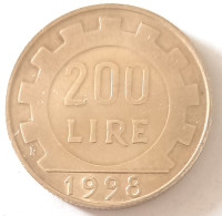 1998 - Italia 200 Lire   ----- - 200 Liras