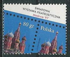 Poland Stamps MNH ZC.3529: Philatelic Exhibition Moscow 97 - Ongebruikt