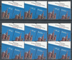 Poland Stamps MNH ZC.3529 Set4: Philatelic Exhibition Moscow 97 (set) - Ongebruikt