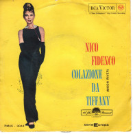 °°° 541) 45 GIRI - NICO FIDENCO - COLAZIONE DA TIFFANY / AUDREY °°° - Altri - Musica Italiana