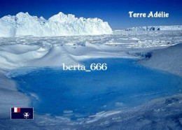 TAAF Antarctica Adelie Land UNESCO New Postcard - TAAF : French Southern And Antarctic Lands