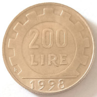 1998 - Italia 200 Lire   ----- - 200 Liras