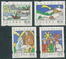 Poland Stamps MNH ZC.3534-37: Christmas (VII) - Ongebruikt