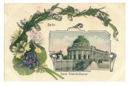 GER 85 - 10202 BERLIN, Litho, Germany - Old Postcard - Used - 1906 - Muro De Berlin