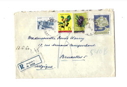 Lettre Recommandée De Belgrade à Bruxelles (Belgique) - Covers & Documents