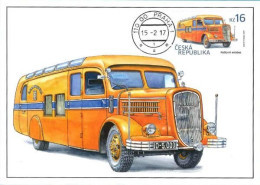CM 916 Czech Republic Post Bus 2017 - Busses