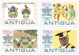 158865 MNH ANTIGUA 1974 25 ANIVERSARIO DE LA UNIVERSIDAD DE LAS INDIAS OCCIDENTALES - Other & Unclassified