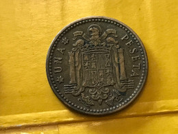 Münze Münzen Umlaufmünze Spanien 1 Peseta 1953 Im Stern 60 - 1 Peseta