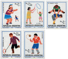 52057 MNH ARGENTINA 1984 JUEGOS INFANTILES - Ongebruikt