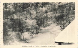 FRANCE - Hôtel Coin De Feu - Descente De La Féclaz- Carte Postale Ancienne - Altri & Non Classificati