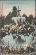 The Fountain In Joubert's Park, Johannesburg, C.1905-10 - Sallo Epstein Postcard - Afrique Du Sud