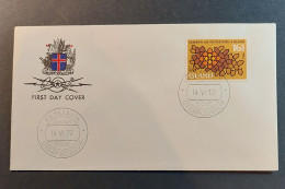 Iceland FDC 1972 - FDC