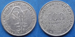 WEST AFRICAN STATES - 100 Francs 2009 KM# 19 Federation Standard Coinage - Edelweiss Coins - Sonstige – Afrika