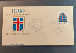 Iceland FDC 1964 - FDC