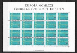 Liechtenstein 1971.  Europa Mi 545  (**) - 1971