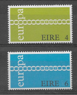 Irlanda 1971.  Europa Mi 265-66  (**) - 1971