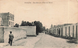 MAROC - Oujda - Rue Banque D'Etat Du Maroc - Carte Postale Ancienne - Other & Unclassified