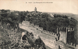 MAROC - Taza - Les Remparts Et La Ville Arabe - Carte Postale Ancienne - Fez (Fès)
