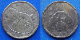 FIJI - 1 Dollar 2012 "Banded Iguana" KM# 336 Elizabeth II Decimal Coinage (1971-2022) - Edelweiss Coins - Fiji