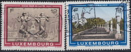 Luxemburg - Sehenswürdigkeiten (MiNr: 1160/1) 1986 - Gest Used Obl - Usados