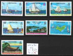 GRENADE 475 à 81 ** Côte 5.50 € - Grenada (...-1974)