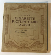 WILLS’S CIGARETTE PICTURE CARD ALBUM COMPLETO ROYAL NAVY - Autres & Non Classés
