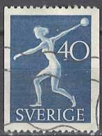 Sweden 1953. Mi.Nr. 381 , Used O - Gebraucht
