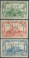 TURQUIA 1913 IMPUESTOS  YVERT NUM. 51/53 USADOS - Timbres-taxe