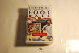 CA6 K7 - Cassette Vidéo VHS - L'HISTOIRE DU FFOTBALL - PLATINI - Sports