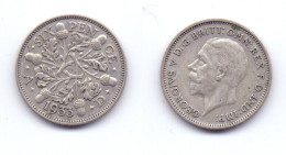 Great Britain 6 Pence 1933 - H. 6 Pence