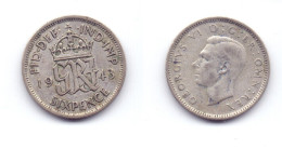 Great Britain 6 Pence 1943 - H. 6 Pence