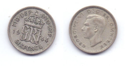 Great Britain 6 Pence 1944 - H. 6 Pence