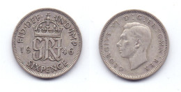 Great Britain 6 Pence 1946 - H. 6 Pence