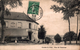 77 - COMBS LA VILLE / RUE DE VARENNES - RESTAURANT AUX LAURIERS ROSES - Combs La Ville