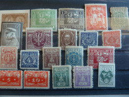 POLOGNE LOT DE  TIMBRES ANCIENS  NEUFS **/*/(*) - Ongebruikt