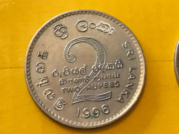 Münze Münzen Umlaufmünze Sri Lanka 2 Rupien 1996 - Sri Lanka