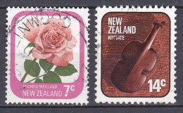 Nouvelle Zélande  1970 - 1979    Y&T  N °  651   678  Oblitérés - Used Stamps