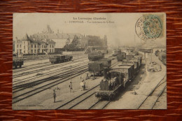 54 - LUNEVILLE : Vue Intérieure De La GARE - Luneville