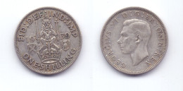 Great Britain 1 Shilling 1939 Scottish Crest - I. 1 Shilling