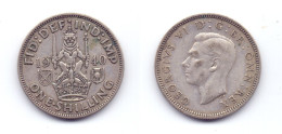 Great Britain 1 Shilling 1940 Scottish Crest - I. 1 Shilling