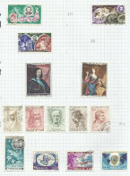 Monaco N°792, 794, 795, 797 à 803, 805 à 808 Cote 7.90€ - Used Stamps