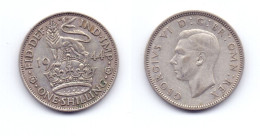 Great Britain 1 Shilling 1944 English Crest - I. 1 Shilling