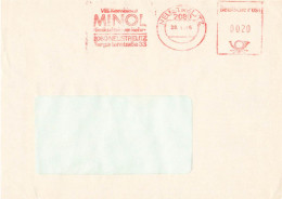 DDR Brief VEB Kombinat MINOL Neustrelitz 1985 - Franking Machines (EMA)