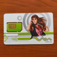Bolivia - Viva - Woman - Guardá Tus Contactos (standard SIM) - GSM SIM - Mint - Bolivie