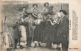 FOLKLORE - Costumes - La Branie - Les Chansons De Jean Rameau - Carte Postale Ancienne - Trachten