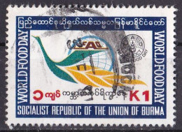 Burma Marke Von 1981 O/used (A3-58) - Myanmar (Burma 1948-...)