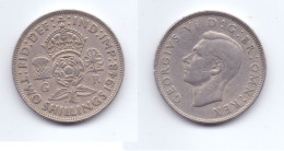 Great Britain 2 Shillings 1948 - J. 1 Florin / 2 Schillings