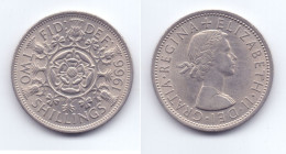 Great Britain 2 Shillings 1966 - J. 1 Florin / 2 Schillings