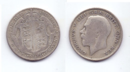 Great Britain 1/2 Crown 1921 - K. 1/2 Crown